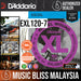 D'Addario EXL120-7 Nickel Wound Electric Strings -.009-.054 7-string Super Light - Music Bliss Malaysia