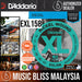 D'Addario EXL158 Nickel Wound Electric Strings -.013-.062 Light Baritone - Music Bliss Malaysia