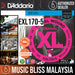 D'Addario EXL170-5 Regular Light Nickel Wound 5-string Long Scale Bass Strings - .045-.130 - Music Bliss Malaysia