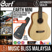 Cort Earth Mini Acoustic Guitar with Bag (Earth-Mini EarthMini) - Music Bliss Malaysia