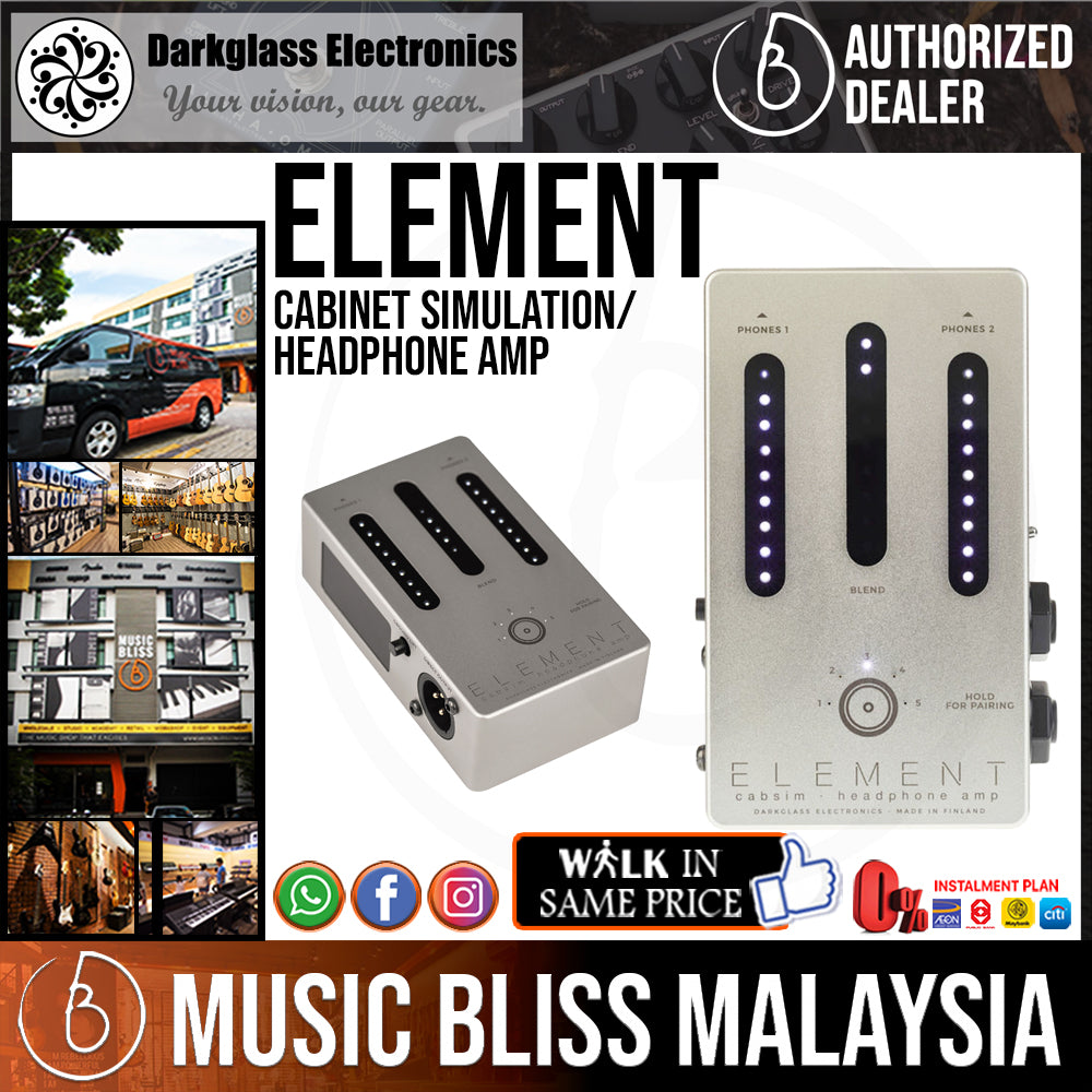 Darkglass Element Cabinet Simulation/ Headphone Amp | Music Darkglass Element Cabinet Simulation/ Headphone Amp | Music