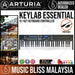 Arturia KeyLab Essential 61 Keyboard Controller - Black - Music Bliss Malaysia