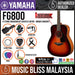 Yamaha FG800 Dreadnought Acoustic Guitar - Brown Sunburst - Music Bliss Malaysia