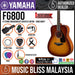 Yamaha FG800 Dreadnought Acoustic Guitar - Sand Burst - Music Bliss Malaysia