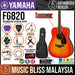 Yamaha FG820 Dreadnought Acoustic Guitar w/FREE Gator GB-4G Acoustic Guitar Bag - Autumn Burst - Music Bliss Malaysia