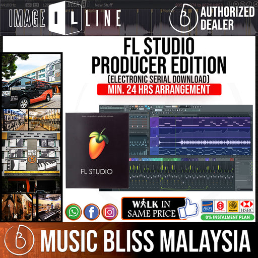 Image-Line FL Studio 20 Producer Edition (Electronic Serial Download) - Music Bliss Malaysia