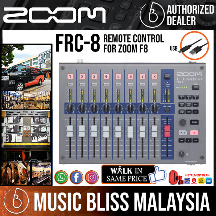 Zoom FRC-8 Remote Control for Zoom F8 (FRC8) | Music Bliss Malaysia