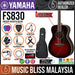 Yamaha FS830 Concert Acoustic Guitar w/FREE Gator GB-4G Acoustic Guitar Bag - Tobacco Brown Sunburst - Music Bliss Malaysia
