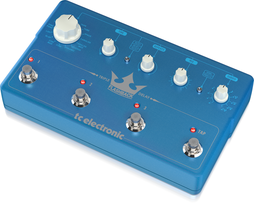 TC Electronic Flashback Triple Delay Guitar Effects Pedal *Crazy Sales Promotion* - Music Bliss Malaysia