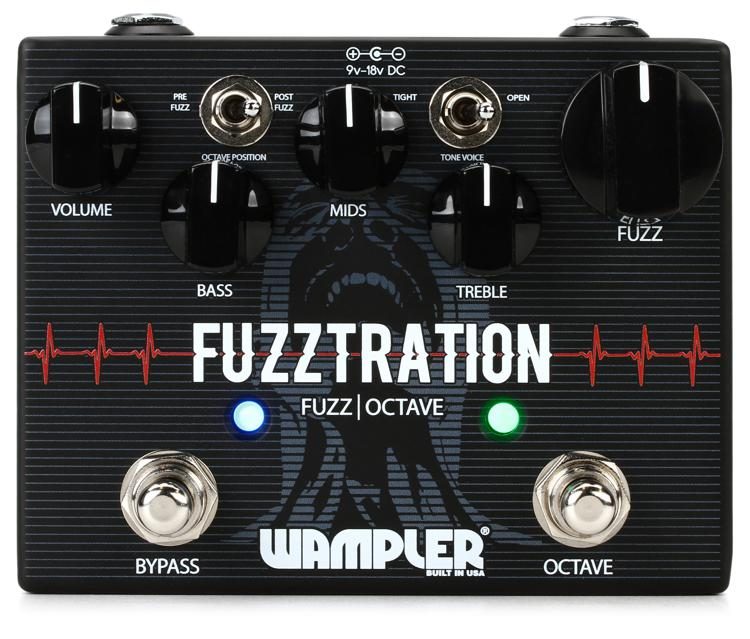 Wampler FUZZTRATION Fuzz and Octave Pedal *Crazy Sales Promotion* - Music Bliss Malaysia