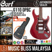 Cort G110 Electric Guitar with Bag - Open Pore Black Cherry - Music Bliss Malaysia