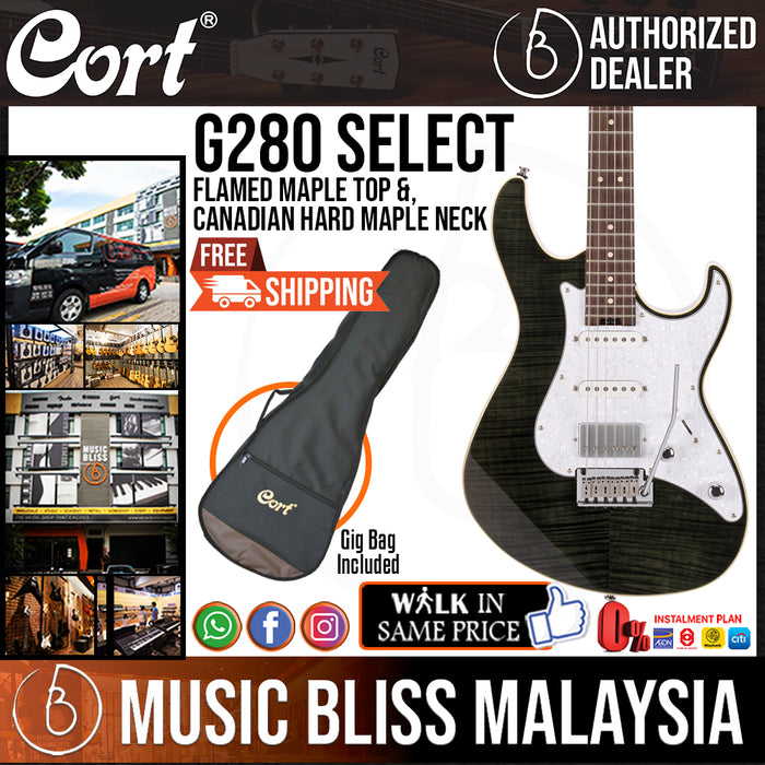Cort G-280 Select Electric Guitar with Bag (G280 G 280) - Music Bliss Malaysia