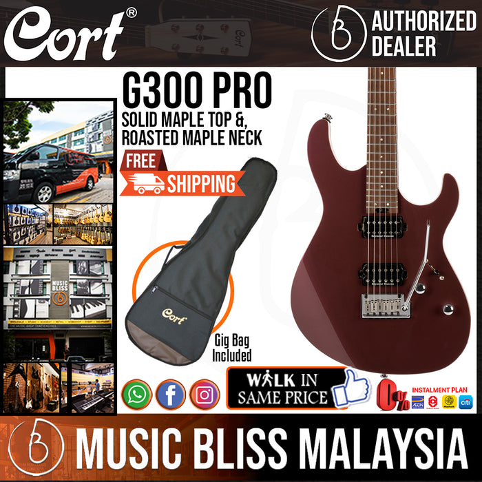 Cort G300 Vivid Electric Guitar with Bag (G-300 G 300) - Music Bliss Malaysia