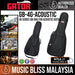 Gator GB-4G Acoustic 4G Series Gig Bag for Acoustic Guitar - Music Bliss Malaysia