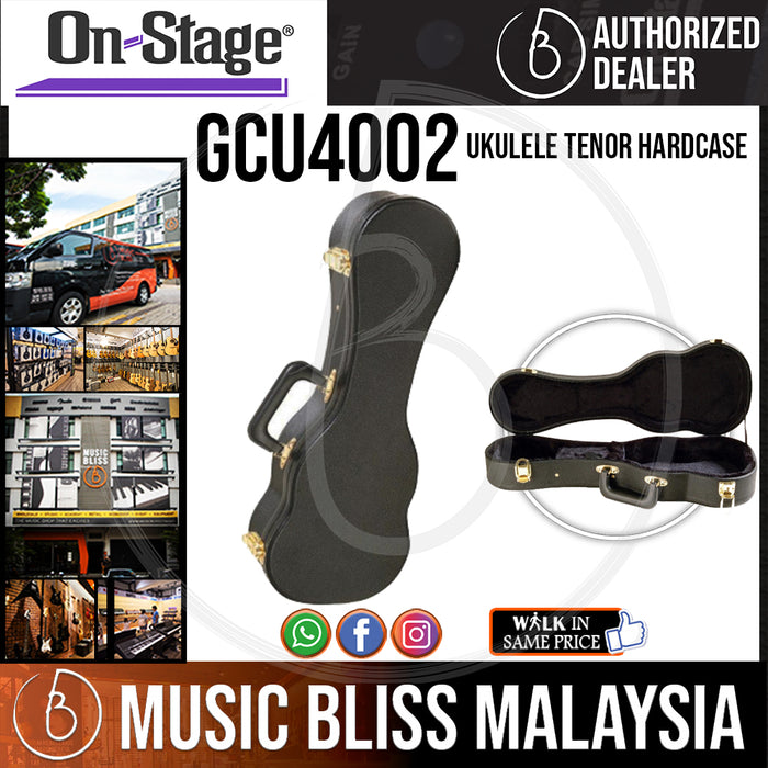 On-Stage GCU4002 Ukulele Tenor Hardcase (OSS GCU4002) - Music Bliss Malaysia