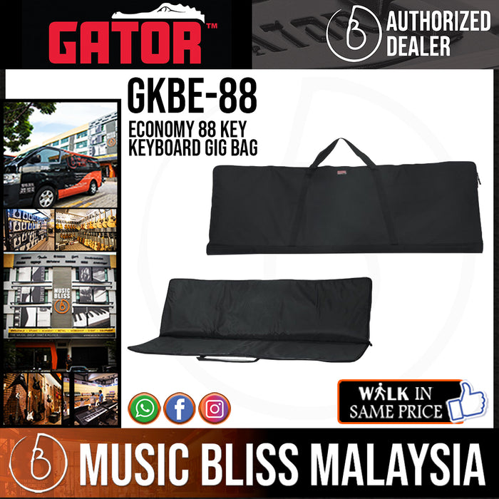 Gator GKBE-88 Economy 88 Key Keyboard Gig Bag - Music Bliss Malaysia