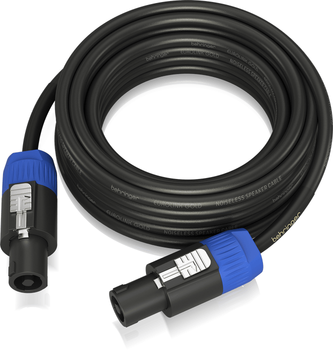 Behringer GLC2-1000 Gold Performance 10M Speaker Cable with Speaker Twist Connectors (GLC21000 / GLC2 1000) - Music Bliss Malaysia
