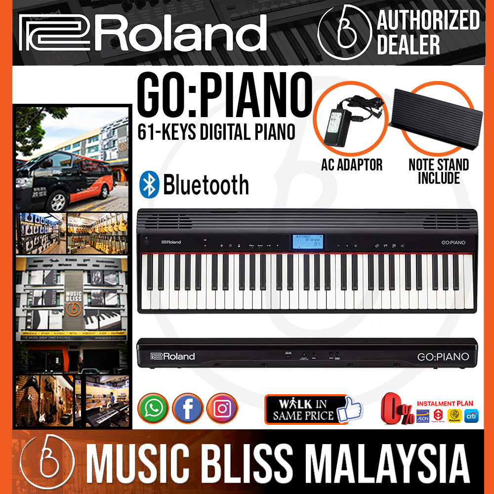 Roland GO:KEYS 61-Key Keyboard with Bluetooth