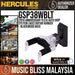 Hercules GSP38WBLT 20th Anniversary Ltd Edt PLEXI Auto Grip System (AGS) Guitar Hanger - Blackwood Base, Short Arm - Music Bliss Malaysia