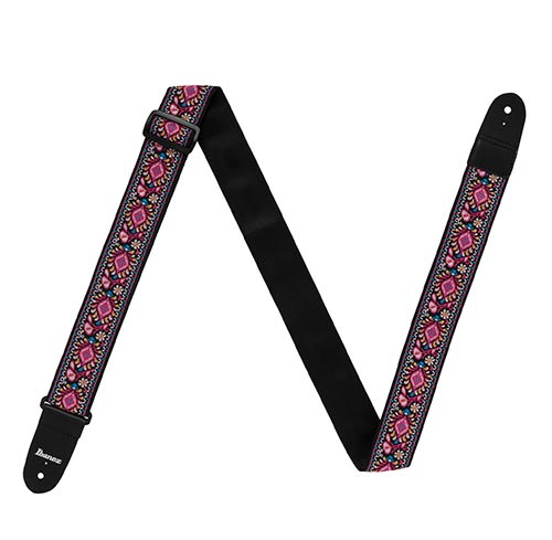 Ibanez GSV50-P2 Vintage Style Strap - Pink - Music Bliss Malaysia