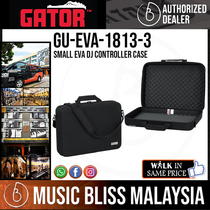 Gator GU-EVA-1813-3 Small EVA DJ Controller Case - Music Bliss Malaysia