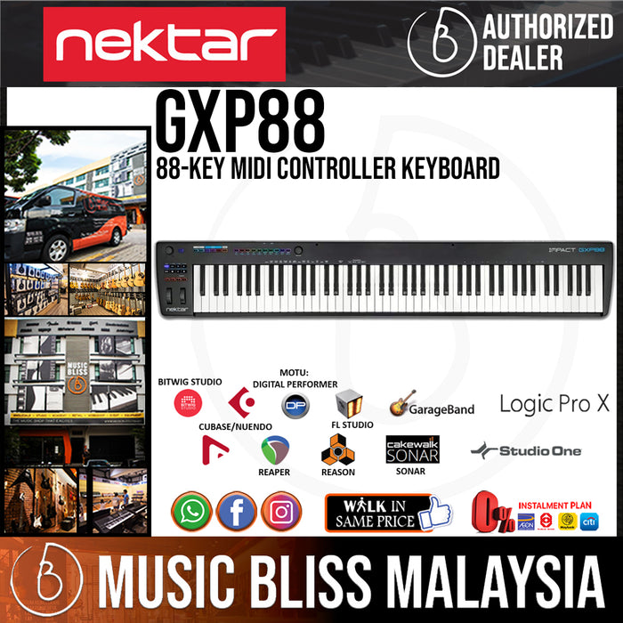 Nektar Impact GXP88 88-key Keyboard Controller - Music Bliss Malaysia