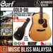 Cort Gold-D8 Acoustic Guitar with Bag - Natural (Gold D8 GoldD8) - Music Bliss Malaysia