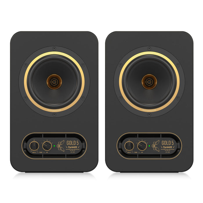 Gold 5 Tannoy GOLD 5 5'' Powered Studio Monitor - Pair (GOLD5) | Music Bliss ...