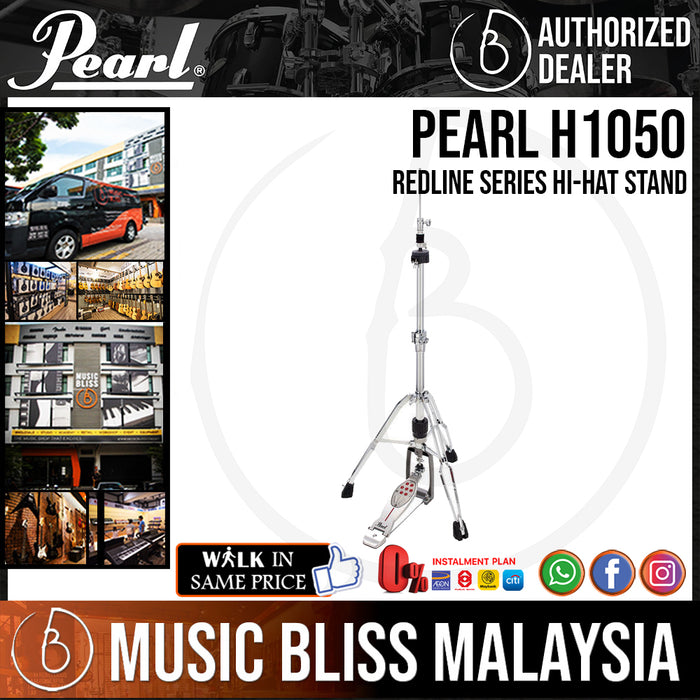 Pearl Redline Series Hi-hat Stand (H1050) - Music Bliss Malaysia