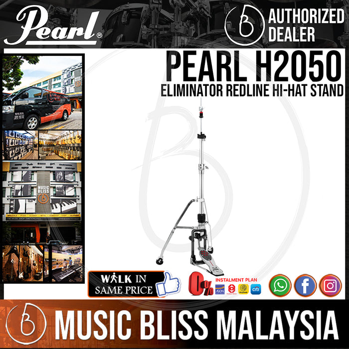 Pearl H2050 Eliminator Redline Hi-hat Stand (H-2050) - Music Bliss Malaysia