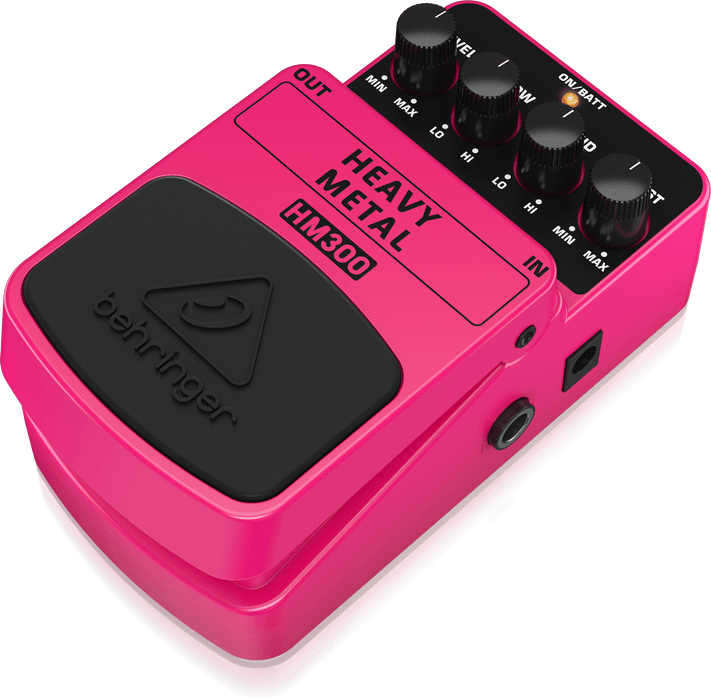 Behringer HM300 Heavy Metal Distortion Guitar Effects Pedal (HM-300 / HM 300) - Music Bliss Malaysia