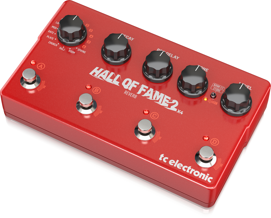 TC Electronic Hall Of Fame 2 x4 Reverb Pedal *Crazy Sales Promotion* - Music Bliss Malaysia