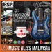 ESP Horizon-CTM-PT NT - Tanzanite with Blue Pearl Black (HORIZONCTMPTNT) - Music Bliss Malaysia