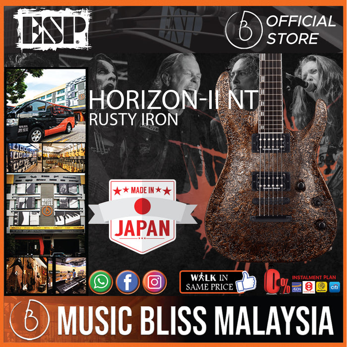 ESP Horizon-II NT - Rusty Iron (HORIZONIINT) - Music Bliss Malaysia