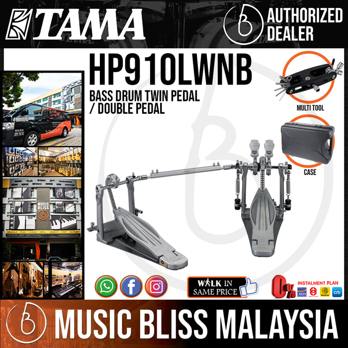 Tama HP910LWNB Bass Drum Twin Pedal / Double Pedal with Case *Crazy Sales Promotion* - Music Bliss Malaysia