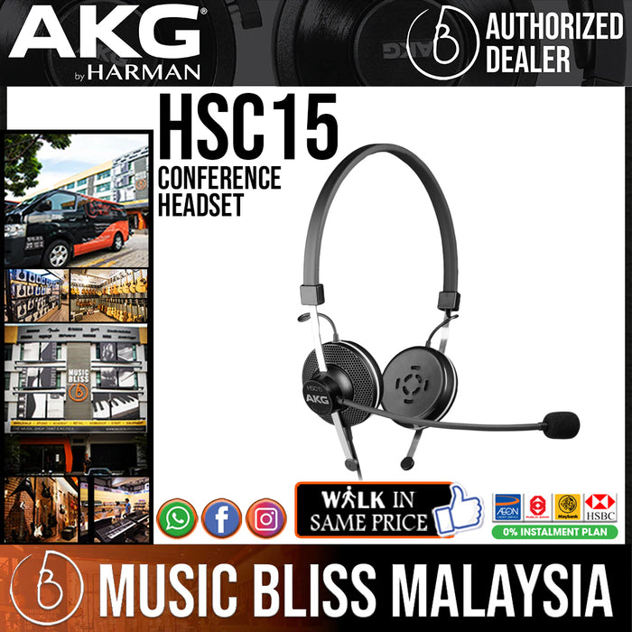 AKG HSC15 Conference Headset - Music Bliss Malaysia