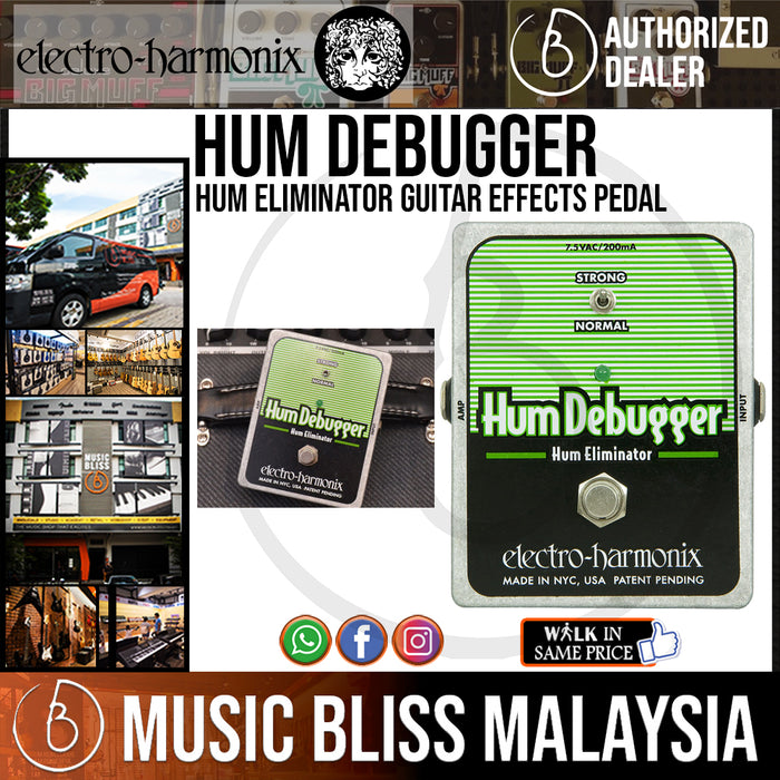 Electro Harmonix Hum Debugger Hum Eliminator Guitar Effects Pedal ...