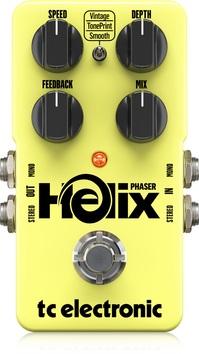 TC Electronic Helix Phaser Guitar Effects Pedal *Crazy Sales Promotion* - Music Bliss Malaysia