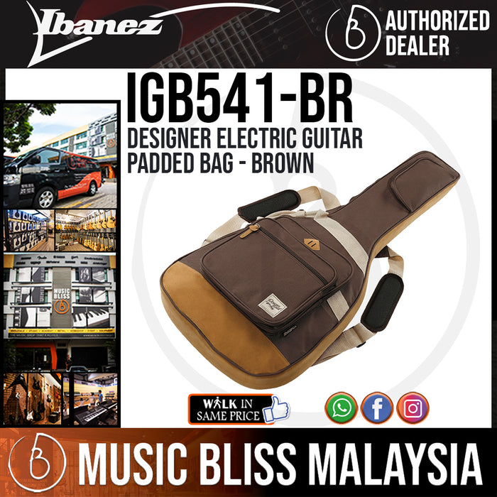 Ibanez IGB541BR Designer Electric Guitar Padded Brown Bag (IGB541-BR) *Crazy Sales Promotion* - Music Bliss Malaysia