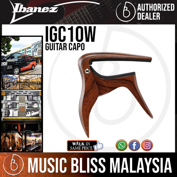 Ibanez IGC10W Guitar Capo - Music Bliss Malaysia