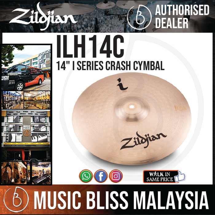 Zildjian 14" I Series Crash Cymbal (ILH14C) - Music Bliss Malaysia