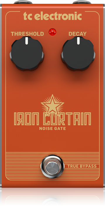 TC Electronic Iron Curtain Noise Gate Guitar Effects Pedal - Music Bliss Malaysia