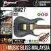 Ibanez Jake Bowen Signature JBM27 7-string Solidbody Electric Guitar - Black - Music Bliss Malaysia
