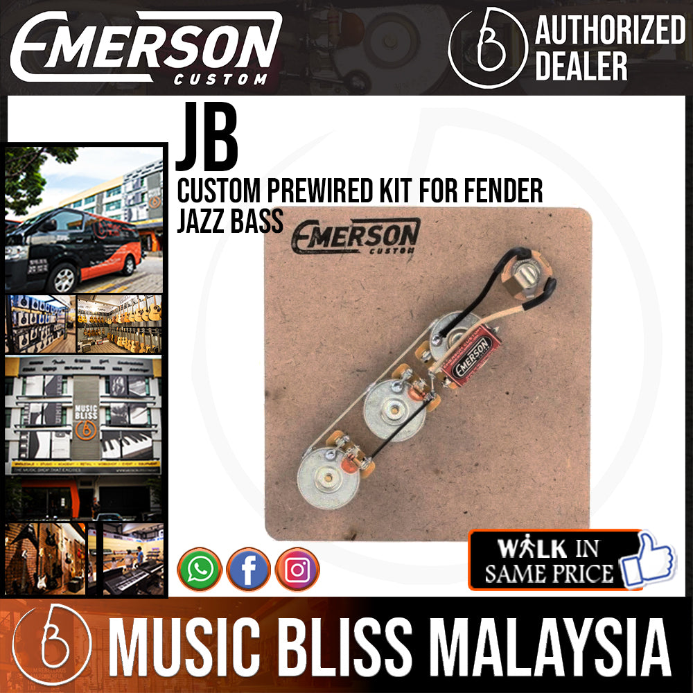 Emerson jazz bass prewired kit deals