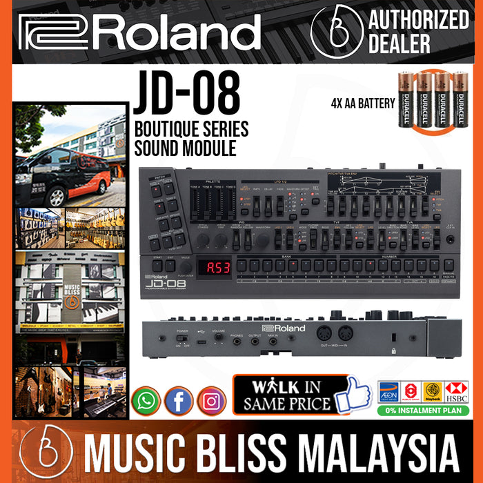 Roland JD-08 Boutique Series JD-800 Sound Module - Music Bliss Malaysia