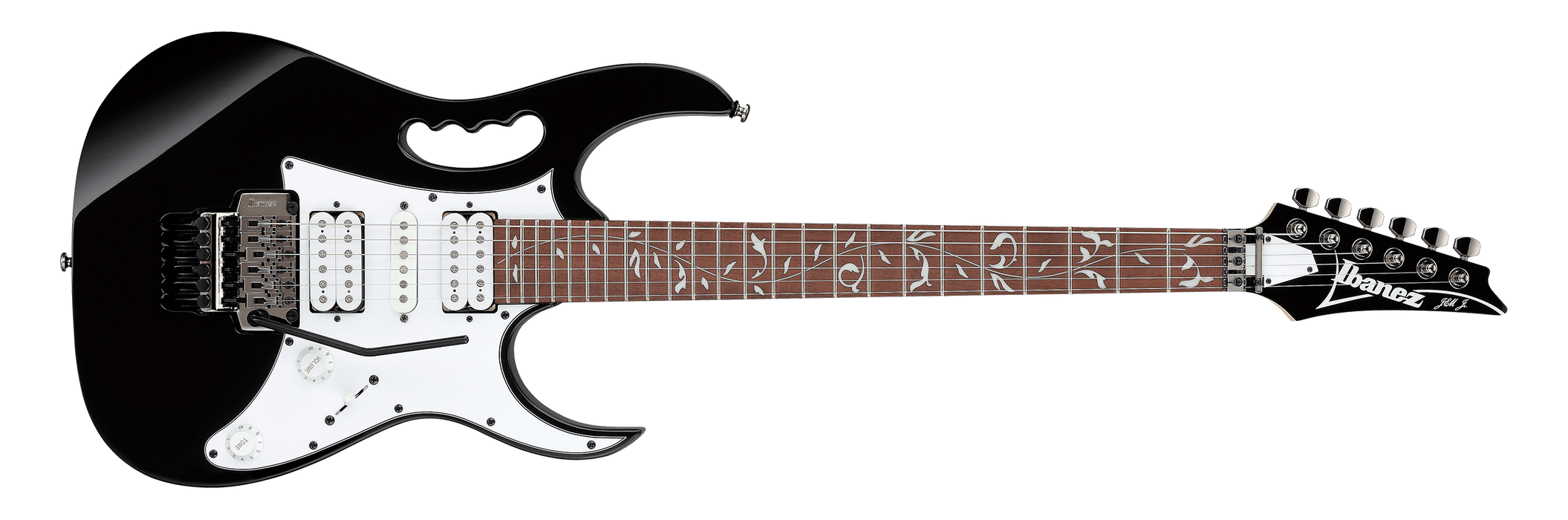 Ibanez Steve Vai Signature JEMJRV2 - Black - Music Bliss Malaysia