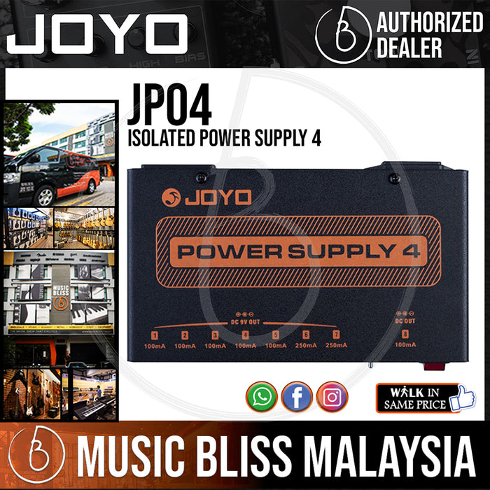 Joyo JP-04 Isolated Power Supply 4 (JP04) - Music Bliss Malaysia