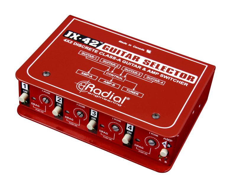 Radial Engineering JX-42 Guitar and Amp Switcher (JX42 / JX 42) *RMCO Promotion* - Music Bliss Malaysia