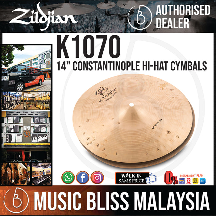 Hi-Hat　Constantinople　Zildjian　Bliss　14