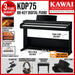 Kawai KDP-75 Digital Home Piano - Embossed Black - Music Bliss Malaysia